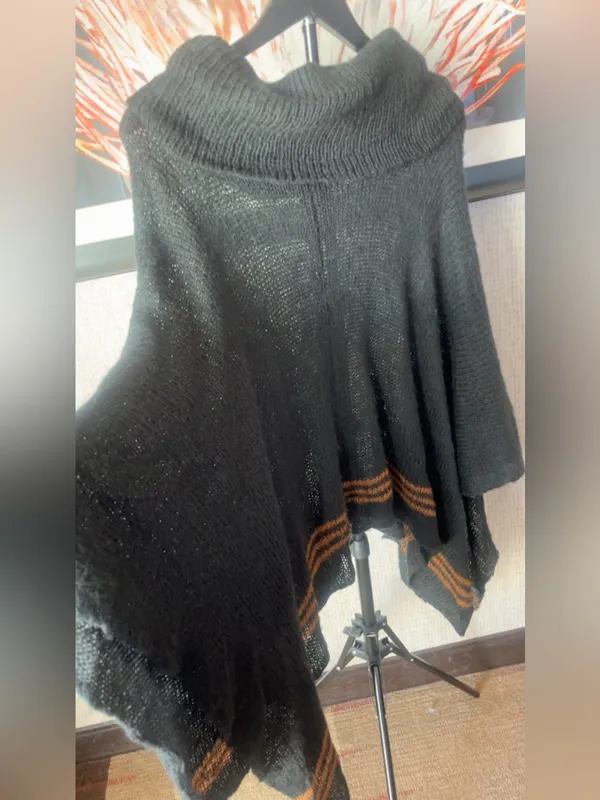 Anthropologie wooden ships poncho - Image 3