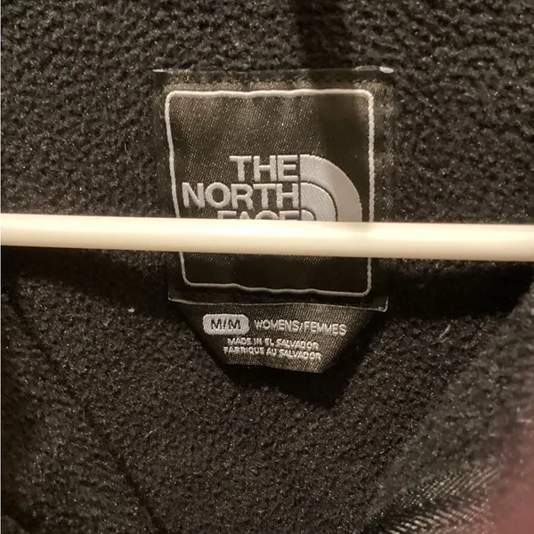 The North Face Black Fleece Jacket women’s medium - Image 2