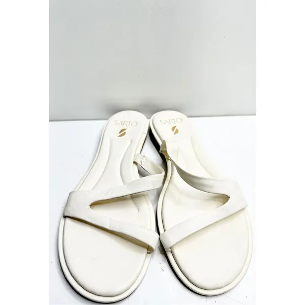 Sarto by Franco Sarto Sandals Womens Size 8.5 Leather Gwyneth Slip On‎ Shoes - Image 2