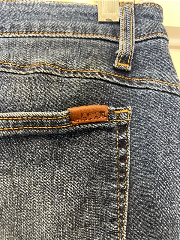 Joe's Jeans Deep Blue flawless the mustang Flared Wide-Leg Jeans size 28. - Image 8