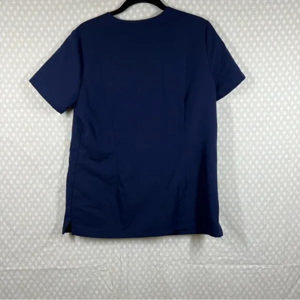 Figs Dark Blue Casma‎ Pocket Scrub Top - Image 4