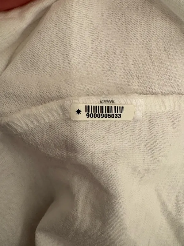 Frank & Eileen Popover Henley Crisp White Cotton | L | Designer Preppy - Image 7