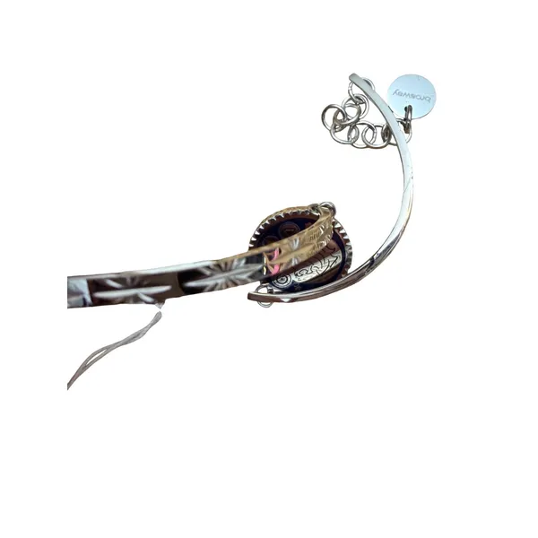 Brosway Chakra Leo Zodiac‎ Bracelet Silver Tone Blue Enamel BHK371 NWT - Image 4