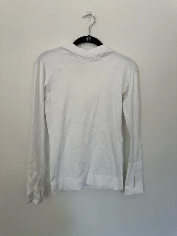 Lululemon Rest Less Hoodie White / White 6 - Image 2