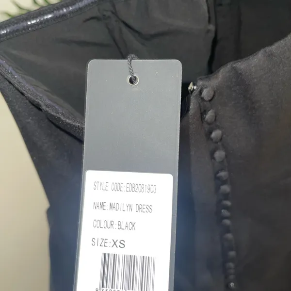 Elliatt MADILYN‎ midi cascade Ruffle Strapless Cocktail Dress size XS. NWT - Image 8