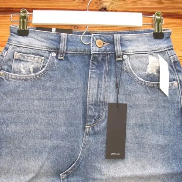 NWT Anthro DL1961 Blue Denim Jean Skirt - Image 5