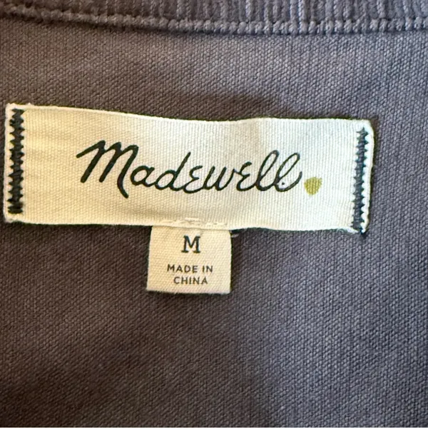 Madewell Womens‎ Gray Corduroy Jacket Medium Trucker Classic Fall Neutral Casual - Image 10