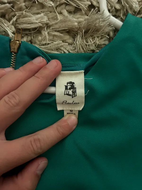 Green Dress Size M - Image 3