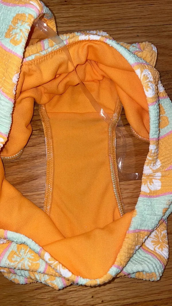 NWT Roxy floral one shoulder one piece swim - Image 4