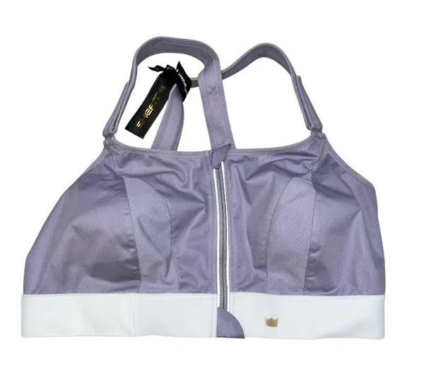 NEW Shefit Lavender Victorious Ultimate Sports Bra size 4 Luxe - Image 8