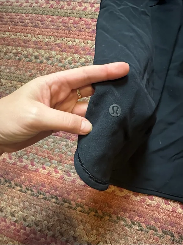 lululemon athletica Black Drawstring Mini Skirt - Image 4