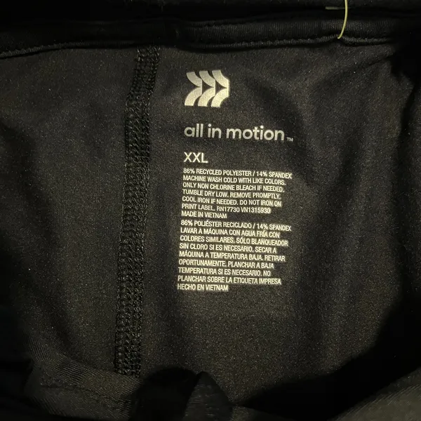 NEW All in Motion Women's XXL Soft Stretch Pullover Hoodie Black NWT - Image 2