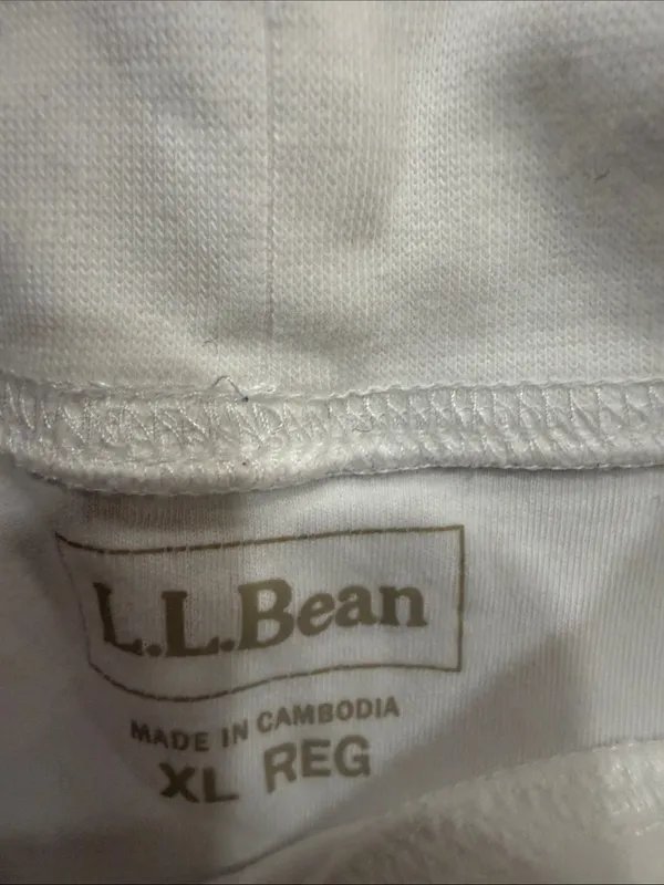 L.L.Bean white turtle neck size xlarge. - Image 4