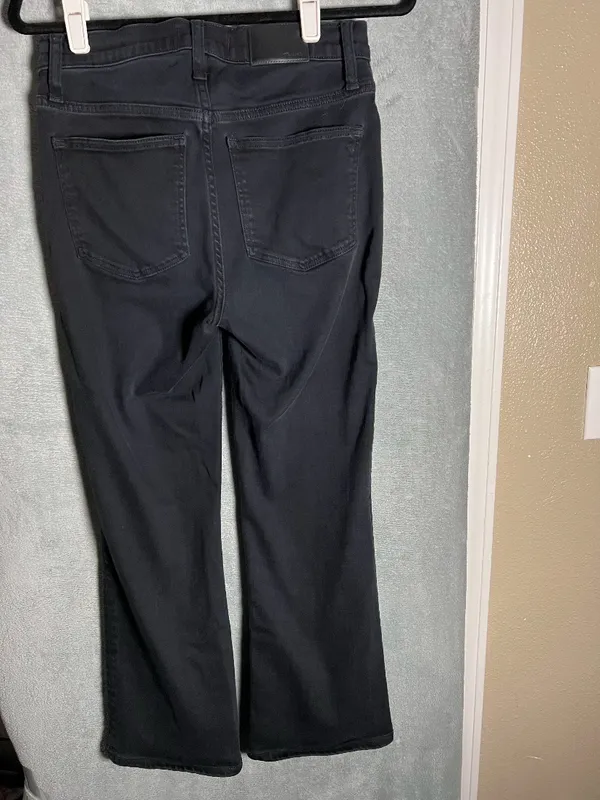 Madewell Women's Black Jeans Cali Demi-boot size‎ 28 - Image 4