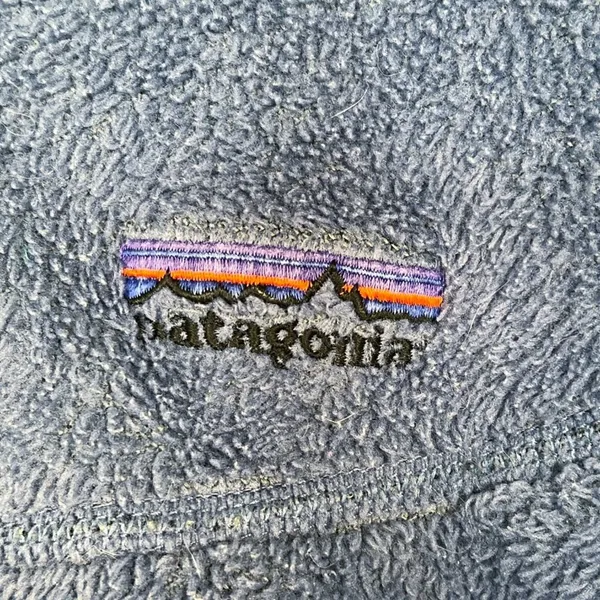 Patagonia Vintage Y2K Polartec Fleece Full-zip Purple Coat Jacket Womens S - Image 4