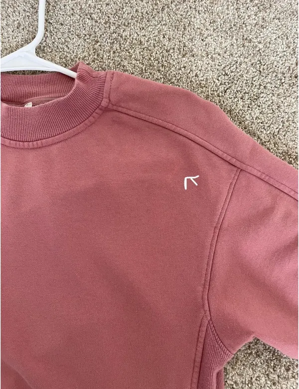 Pink Lululemon Chill On Pullover (Size 4) - Image 9