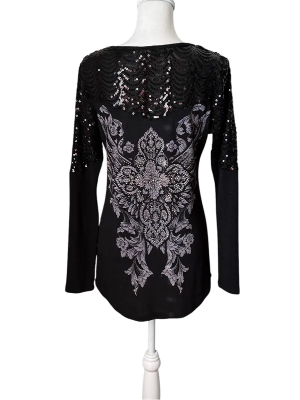 Grunge Long Sleeve Top - Image 4