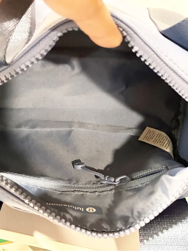 Lululemon Knit Nylon Mini Barrel Duffle Oasis Blue - Image 4