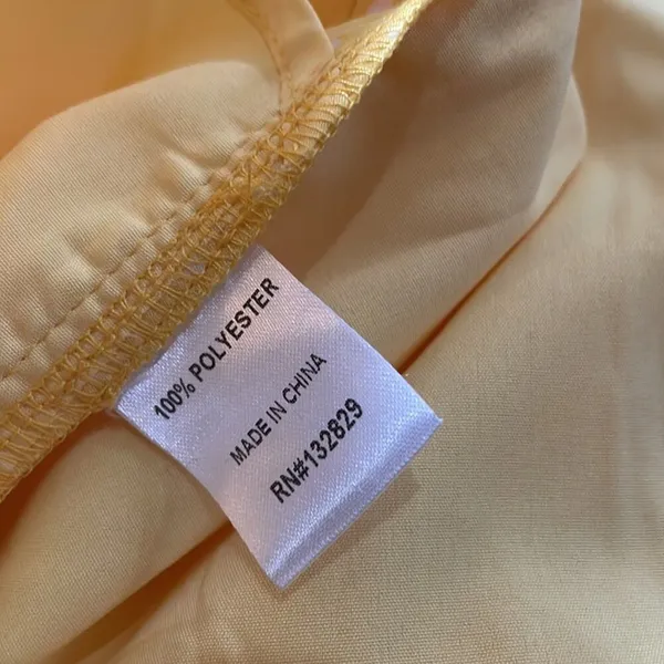 SUPERDOWN Morgan Mini Wrap Dress Size XS Yellow SPRING SUMMER - Image 8