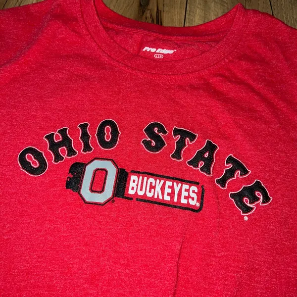 Ohio state tee 68 Red Size L - Image 2