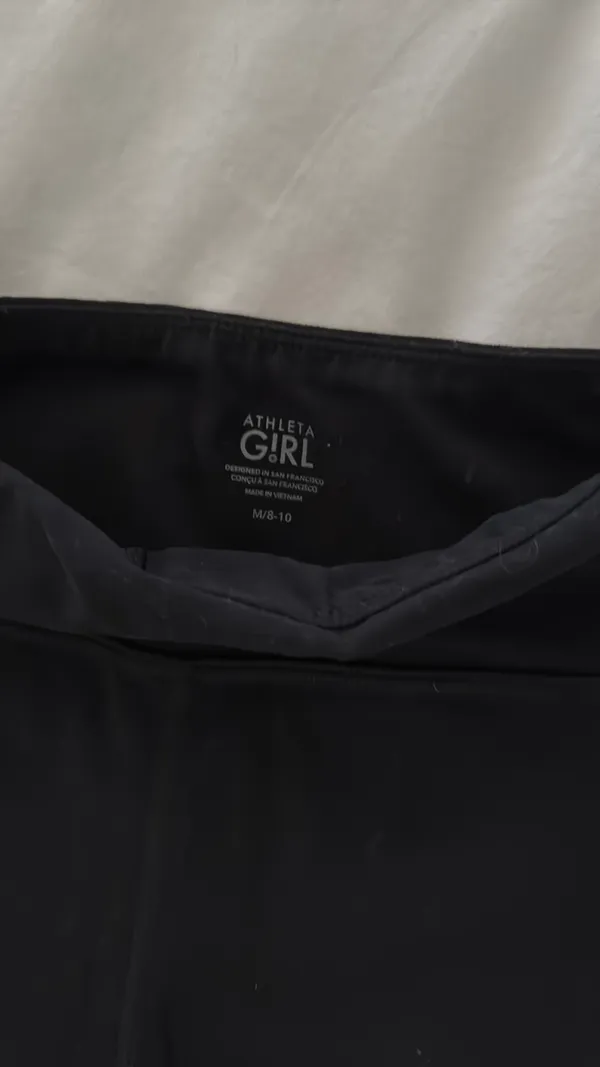 Athleta Girl Shorts Black - Image 3
