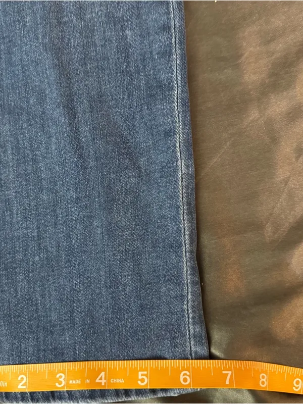 7 for all mankind Women's High-Rise Crop Skinny Jeans Dark wash plus size 32 - Image 14