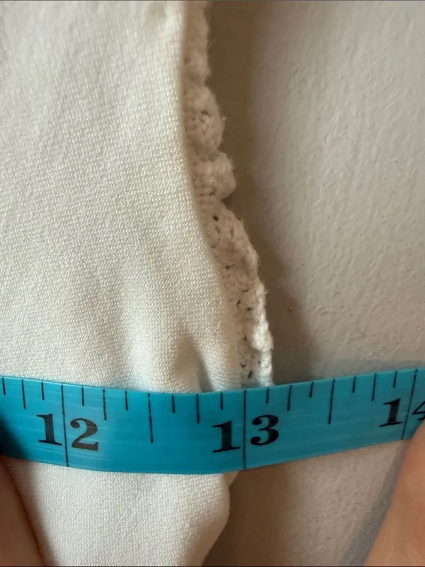 Wild Fabric Crop Top White XS - Image 4