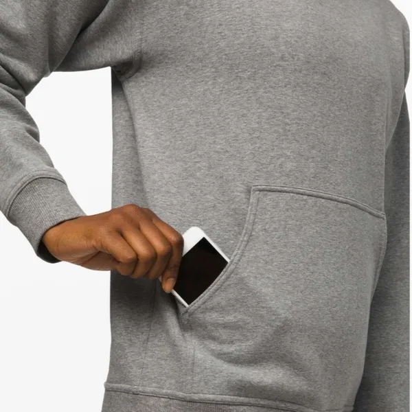 Lululemon All Yours Hoodie Heathered Core Medium Grey Small - Image 4
