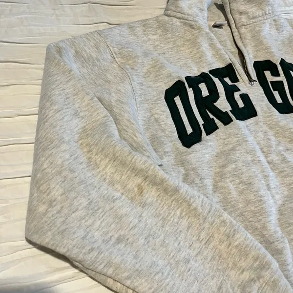 Zoozatz Oregon Ducks Quarter-Zip - Image 2