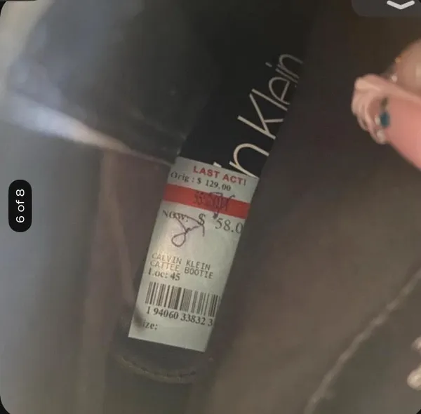 Calvin Klein Ankle Boots Leather size 8 - Image 5