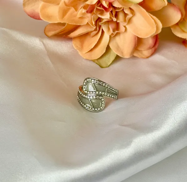 Bohemian Style Ring, Size 7 Green - Image 2