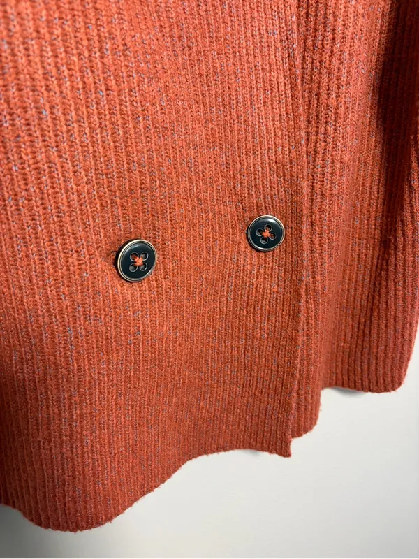 Cabi Oversized Double Breasted Knit Sweater Cardigan Dolman Sz S - Image 2