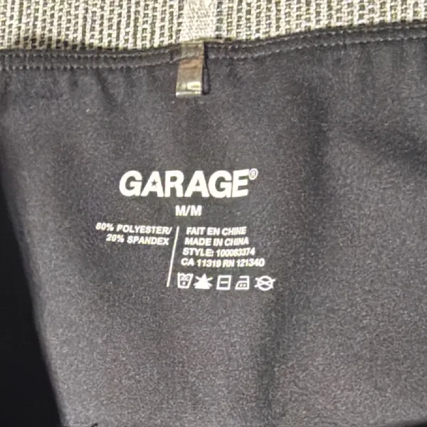 Garage black leggings Womens Small‎ - Image 3