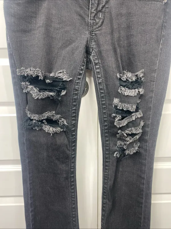 Miss Me Jeans Boot JY5493B3 Embellished Pockets Low Rise Le FLEUR Destroyed 29 - Image 2