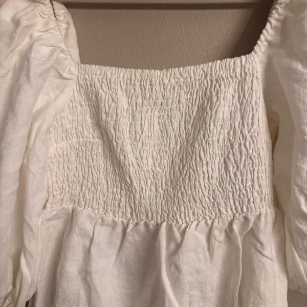 TUCKERNUCK Smocked Puff Sleeve Mini Dress‎ - Image 5