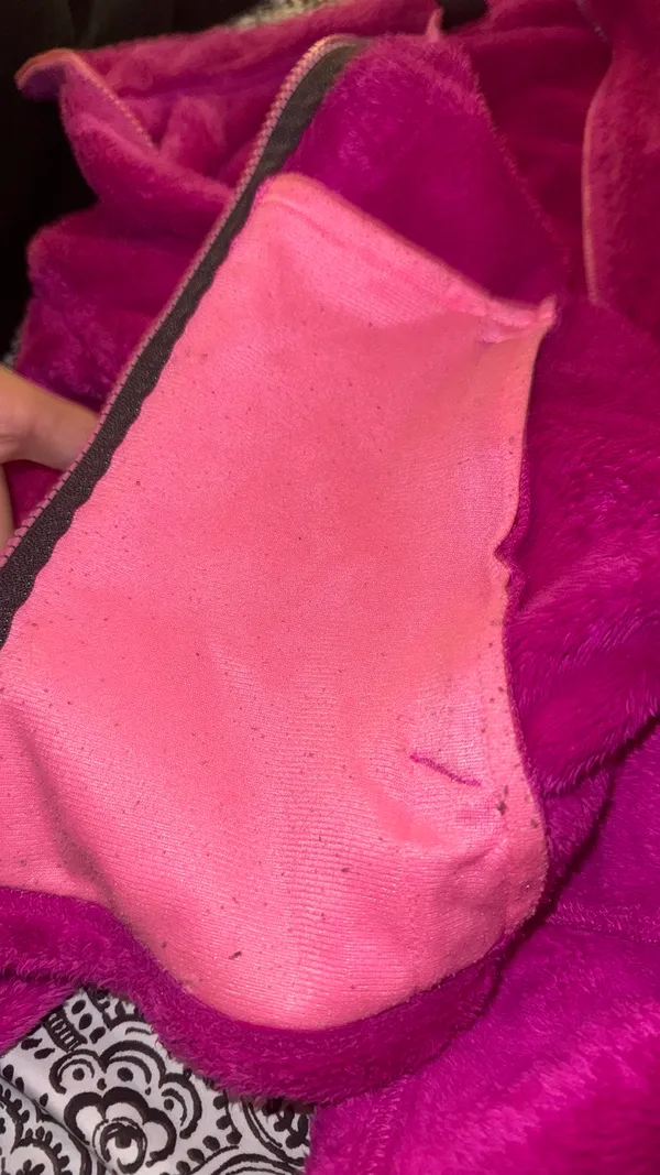 North Face Womens Pink Fleece Jacket - Image 3