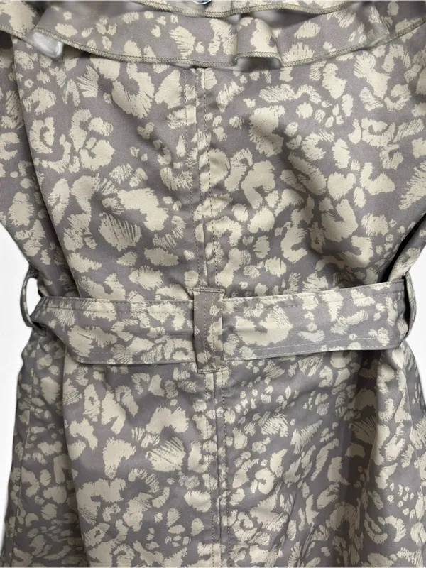 Daughters of the Liberation Leopard Print Trench Coat (Size 4) - Image 4