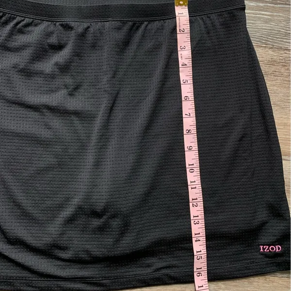 Izod Xtra Dry Black Golf Skort M - Image 5