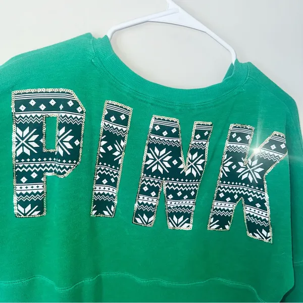 PINK Sequins Sweater! - Image 2