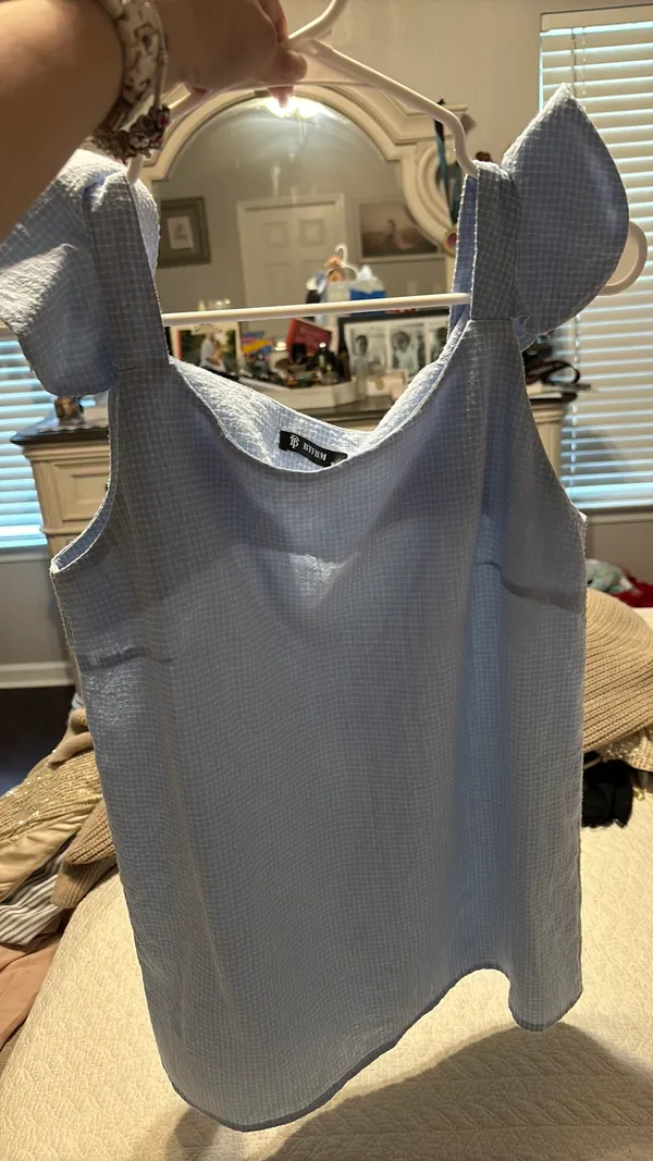 Summer Top Blue Size M - Image 2