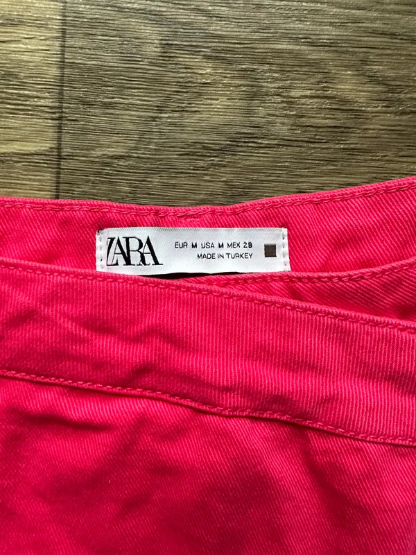 Crossover Denim Skort - Image 7