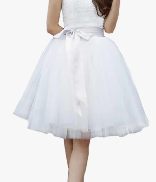Chucky’s Bride Halloween Costume White - Image 3