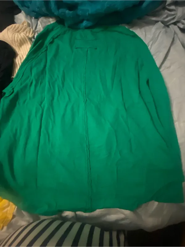 Zenana Outfitters womans Long-Sleeve Crew in Teal Green - Image 12