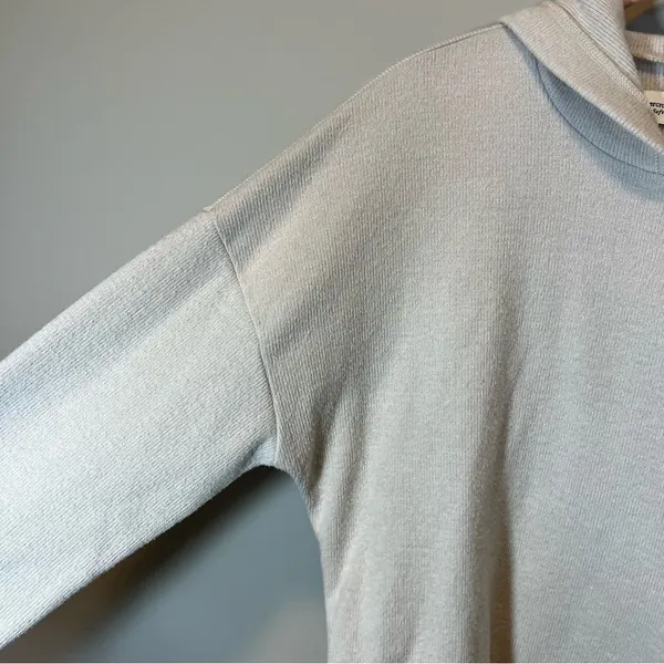 Abercrombie & Fitch Soft‎ AF Cream Hoodie XS - Image 4