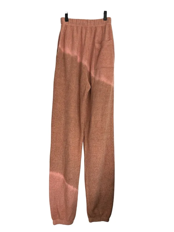 Revolve Boys Lie Pamela Inside Out Sweatpants Brown, Pink NWOT - Image 3