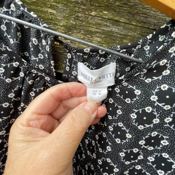 Holly & whyte by Lindex size M small floral print dress. - Image 4