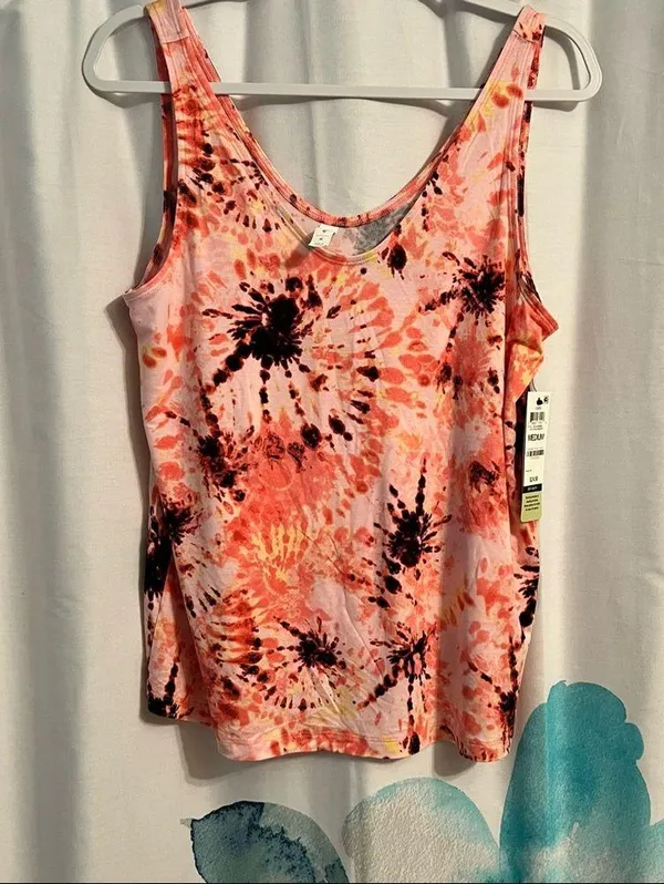 Ideology Flowy tie dye tank - Image 2