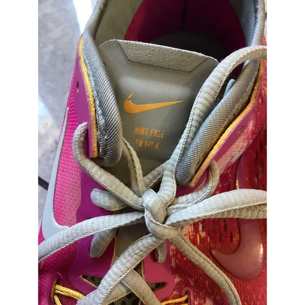 Nike Free TR Fit 4 Womens Training Shoes Pink Orange 629832-100 Size 8.5 - Image 6
