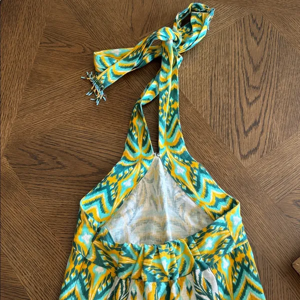 Farm Rio Tropical Tapestry Off-White Halter Neck Maxi Dress, Xxsmall, $248 - Image 15