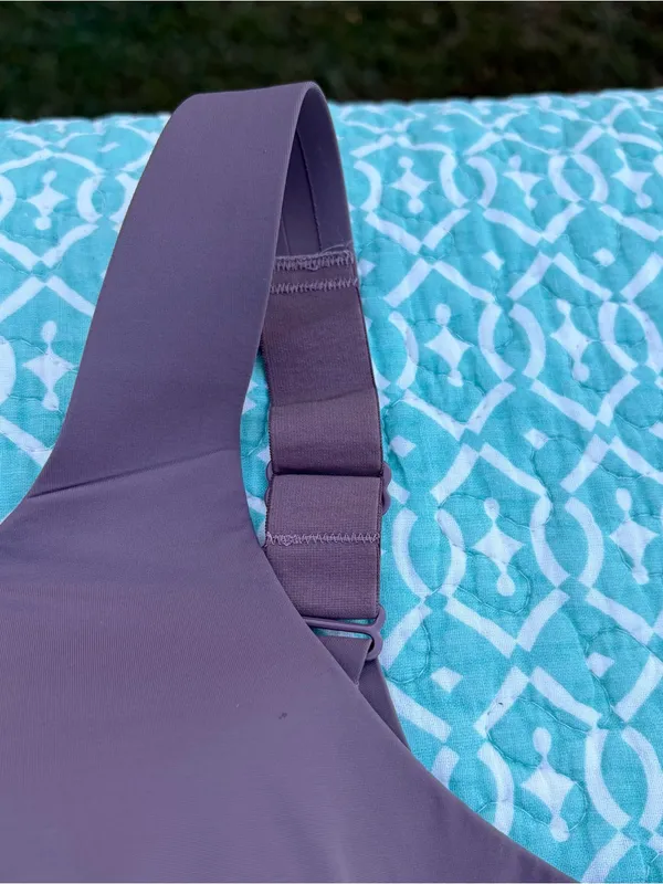knix Wireless Seamless Bra in Mauve Sz 6+ - Image 4